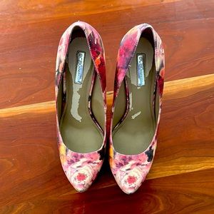 BCBG Floral Heels